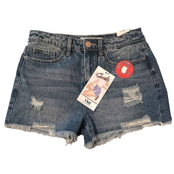 YMI Dream Authentic Denim Shorts Dream Collection size 9/29 NWT - Picture 1 of 6